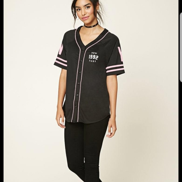 Forever 21 Tops - New York Baseball Jersey